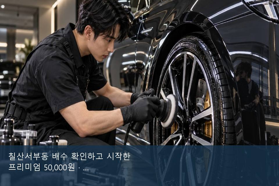 칠산서부동 배수 확인하고 시작한 프리미엄 50,000원 · 방문 전에 확인한 것